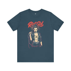 Punk Rock Riot Girl - Unisex Jersey Short Sleeve Tee