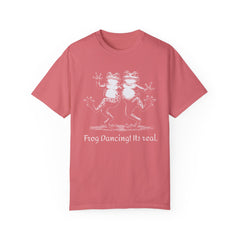 Frog Dancing Its Real, Retro Graphic Shirt, 90s Frog Tee, Nature Shirt, Dancing Frog Tee, Frog Lovers, Vintage Style Relaxed Fit T-shirt