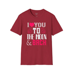 Valentines Day - European Printed Unisex Softstyle T-Shirt, I Love You Shirt,Romantic gift, gift for her, gift for him, couples t-shirt,Love