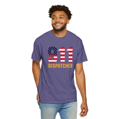 Vintage 911 Dispatcher Garment Dyed T-Shirt