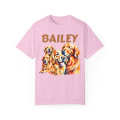Comfort Colors Dog TShirt,Gift For Him,Use Your Own Dog Pictures,Dogs Name Tee,Gift For Her,Personalized Pet Shirt,Dog Lover Tee,Womens Tee