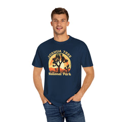 Joshua Tree National Park Graphic, Comfort Colors Soft Relaxed Fit Unisex Garment-Dyed T-shirt