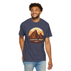 Capitol Reef National Park Graphic, Comfort Colors Soft Relaxed Fit Unisex Garment-Dyed T-shirt