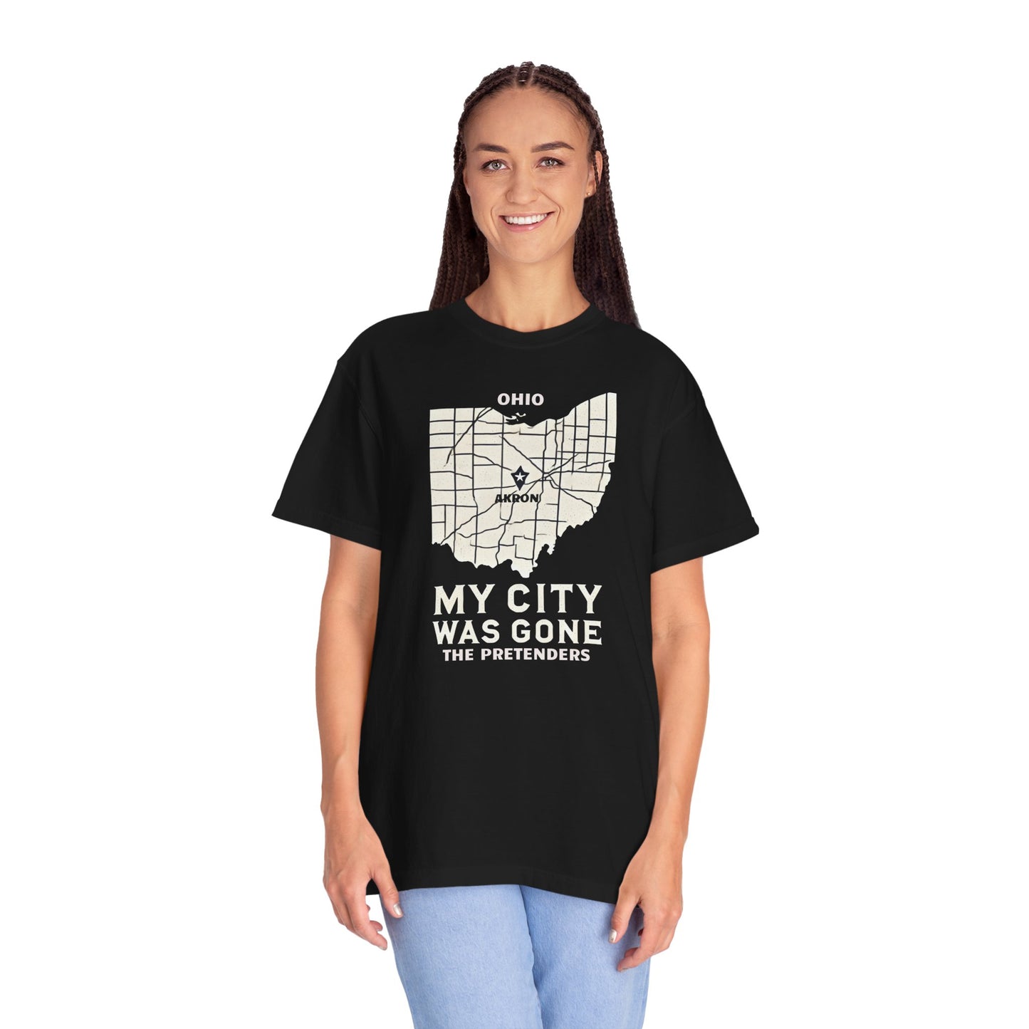 My City Was Gone The Pretenders Graphic Comfort Colors Unisex Garment Dyed T-shirt