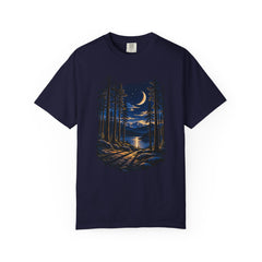 Moonlit Forest T-Shirt – Nature Lover Camping Shirt