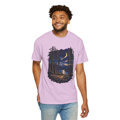 Moonlit Forest T-Shirt – Nature Lover Camping Shirt