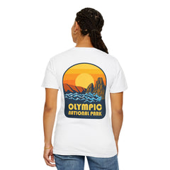 Olympic National Park Unisex T-Shirt, Vintage Graphic Tee, Nature Lover Gift, Travel Souvenir, Outdoor Adventure Apparel, Unisex Casual Wear
