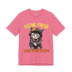 Funny Feline Fresh Hip Hop Style - Graphic Tee
