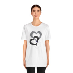 Triple Heart Design Tee