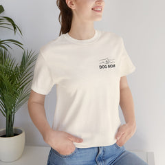 Dog Mom T-Shirt — Personalized Your Dog Image  Tee (Custom Name)