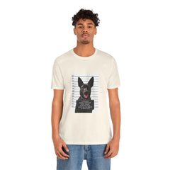 K9 Mugshot Personalized with your Dog T-Shirt