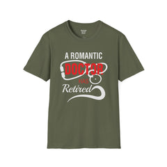 Romance Doctor - Unisex Softstyle T-Shirt | Nurse Awareness, Medical Wear, Gift For Her, Scrubs Lover, Hospital Staff Gift, Registered Nurse