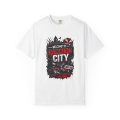 Raccoon City Graphic T-Shirt — "Welcome to Raccoon City" Horror Gamer Tee