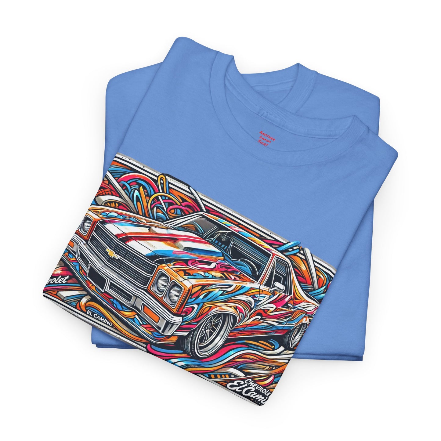 Graffiti Mania Chevrolet El Camino Graphic - Unisex Heavy Cotton Tee