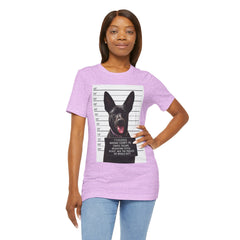 K9 Mugshot Personalized with your Dog T-Shirt