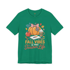 Fall Vibes Teacher Life T-Shirt