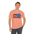 Live Love Volleyball T Shirt,gift for her,gift for him,volleyball gift,sports tee,team shirt,player gift,coach gift,Love Volleyball,Spike it