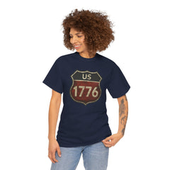 Vintage USA Pride Tee - 1776 Unisex Heavy Cotton Tee