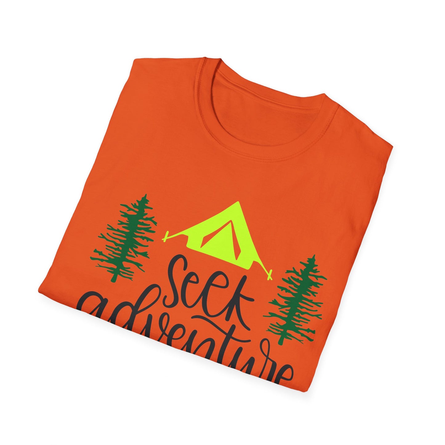 Seek Adventure Unisex Softstyle T-Shirt