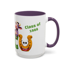 Russell Sage College Mascot Characters 11oz or 15 oz Ceramic Mug - Personalize your mug with your grad year by entering it in the notes field before you complete your purchase