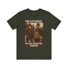 Vintage Western T-Shirt - Two Eastwoods - No Flux Capacitor Required