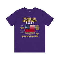 Hands-On Democracy Graphic Tee - Unisex