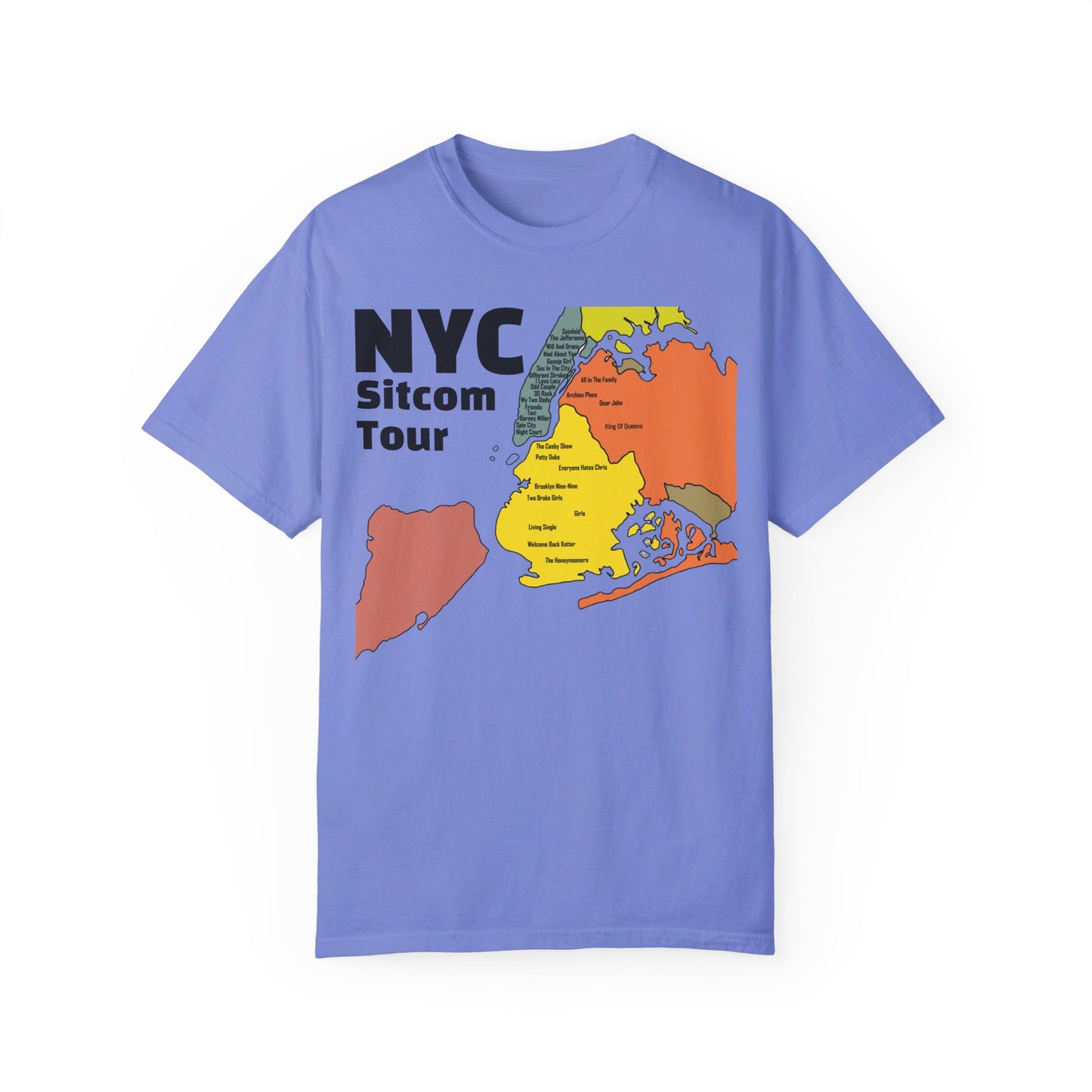 NYC Sitcoms, Comfort Colors - Unisex T-shirt