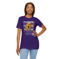 Flower Power Tee - Unisex Jersey Short Sleeve Tee