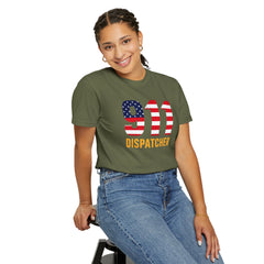 Vintage 911 Dispatcher Garment Dyed T-Shirt