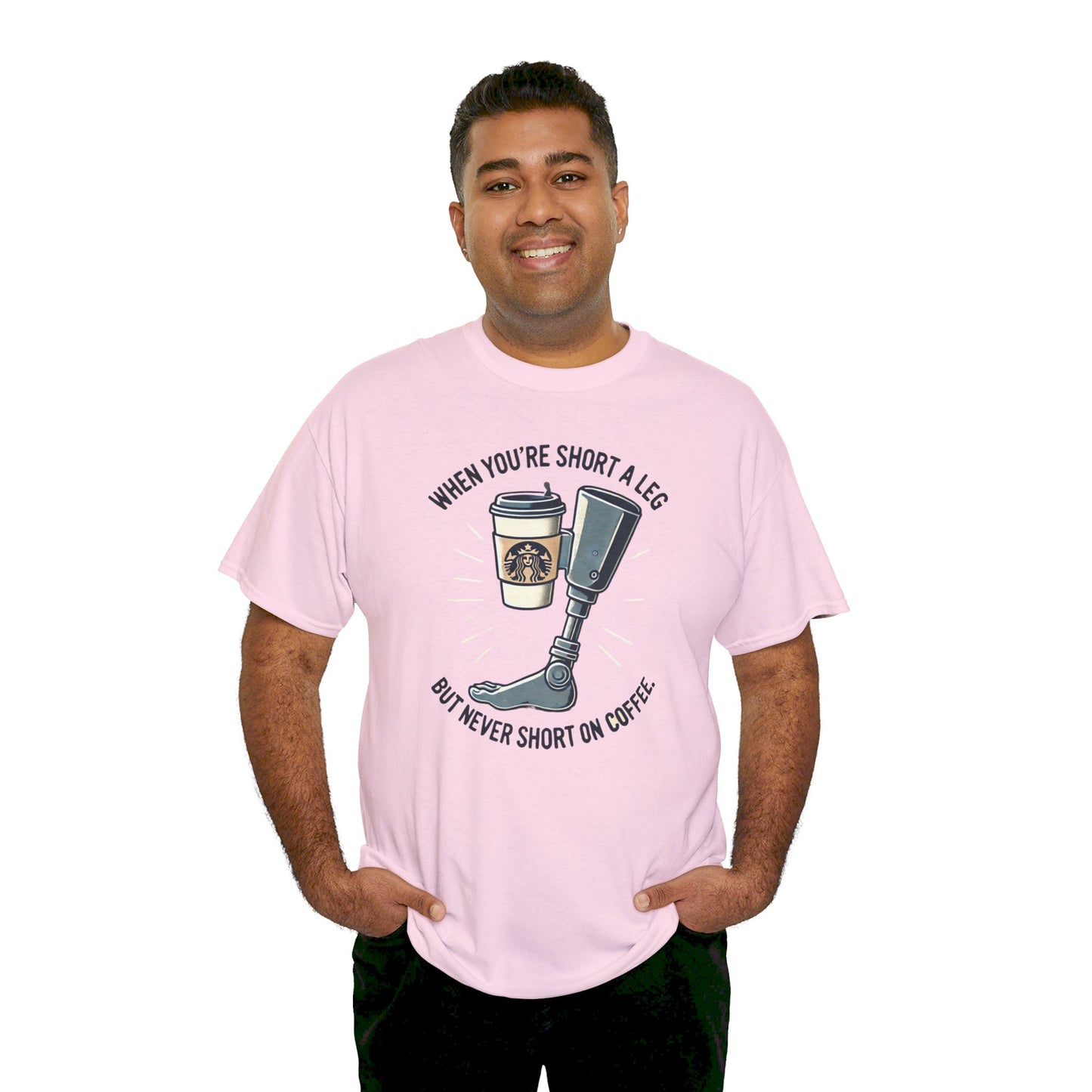 Aputee Coffee Humor - Unisex Heavy Cotton Tee