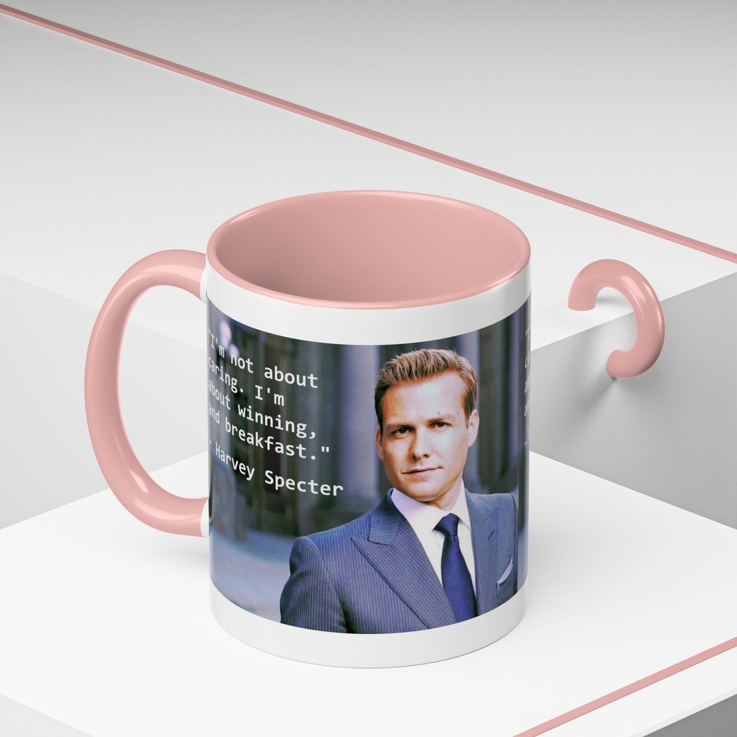 Harvey Specter Suits Mug: Inspirational TV Quote, 11-15oz