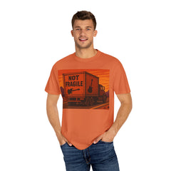 Not Fragile Unisex Garment-Dyed T-Shirt -BTO Inspired Vintage Guitar Graphic Tee