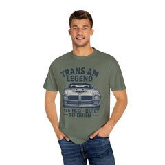 Retro Pontiac 1971 Trans Am High Output -455 Unisex Comfort Colors Garment Dyed T-Shirt