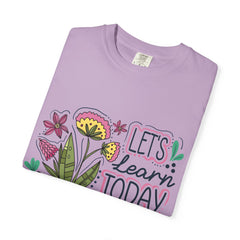 Floral Teacher T-Shirt - Comfort Colors Soft