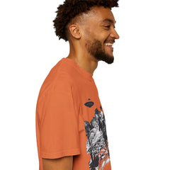 UFO Meets Cowboy Unisex Garment Shirt -Dyed  T Shirt