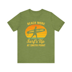 Smiths Point Beach Vibes Unisex Tee - Surf's Up Long Island | Summer Shirt
