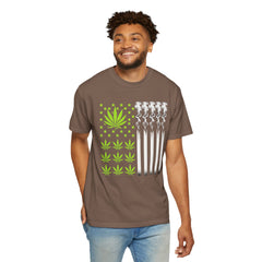 WEED FLAG - Comfort Colors Garment Dyed Shirt