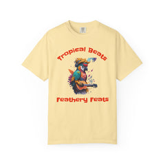 Tropical Beats Graphic T-Shirt — Feathery Feats Design