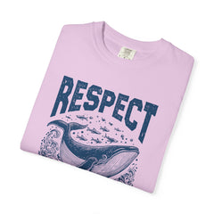 Respect the Locals Whale T-Shirt — Marine Conservation Graphic