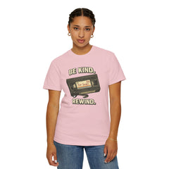 Be Kind Rewind Cassette T-Shirt — Retro 80s Vintage Tape Tee