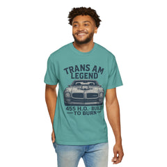 Retro Pontiac 1971 Trans Am High Output -455 Unisex Comfort Colors Garment Dyed T-Shirt