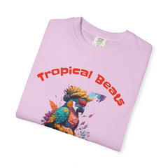 Tropical Beats Graphic T-Shirt — Feathery Feats Design
