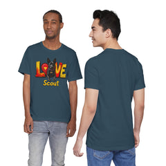Personalized Love Your Dog T-Shirt — Designed with your dogs name and picture Graphic Tee
