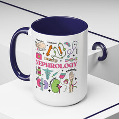 Nephrology Coffee Mug - Perfect Gift for Medical Professionals and Students, Stemmed Coffee Cup, Healthcare Appreciation, Unique Coffee Mug
