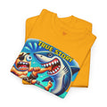 Amputee Humor True Story Shark Wrestled Me For The Leg, And Won - Unisex Heavy Cotton Tee