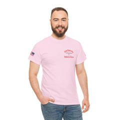 SUBMARINER RED Friday T Shirt with Fouled Anchor, American Flag, FBM / Boomer Silhouette. Remember Everyone Deployed, Dolphins