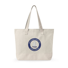 Hempstead Bay Sailing Club Commencement 2026 Canvas Tote Bag — Nautical Sailboat Club Zippered Tote