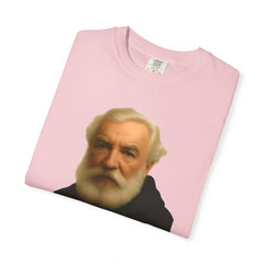 Alexander Graham Bell Quote T-Shirt — "I invented the phone. And somehow people still don't pick up."
