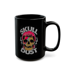 Skull Dust Gothic Black Mug