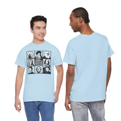 The Brainy Bunch Tee — Vintage Scientist Portraits Graphic T-Shirt
